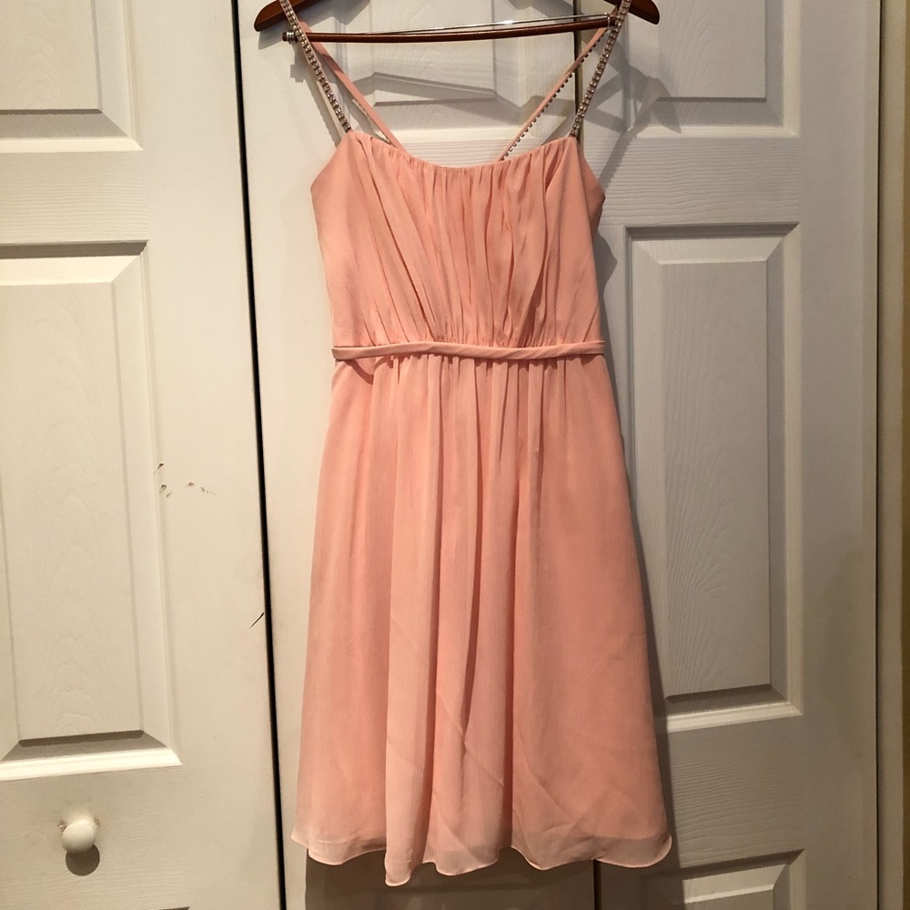 David’s Bridal Spaghetti Strap Dress